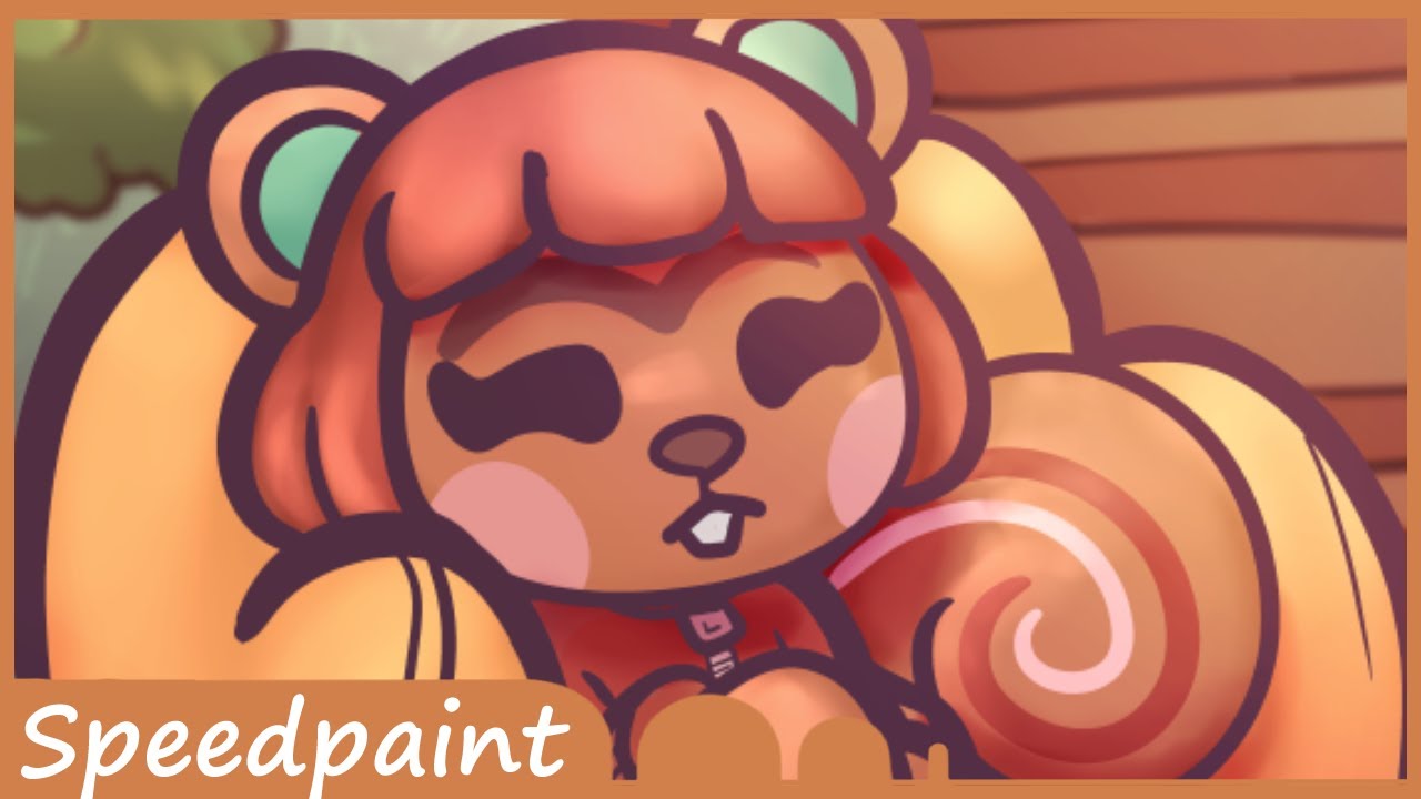 Hazel Animal Crossing Speedpaint YouTube