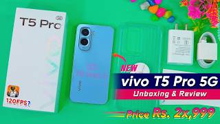 Vivo T5 Pro 5g Unboxing & Review | T5 Pro Bgmi Test, Camera Test | Vivo T5 Pro Origin Os 6 Features