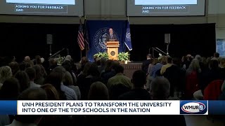 UNH president wants to transform school into one of top 25 American universities