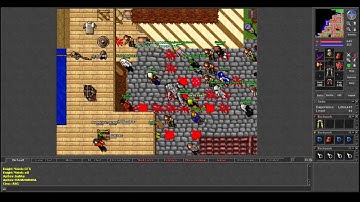 Old Tibia - GRORLAM Lured Mass Kill (Valoria 7.72 2006)