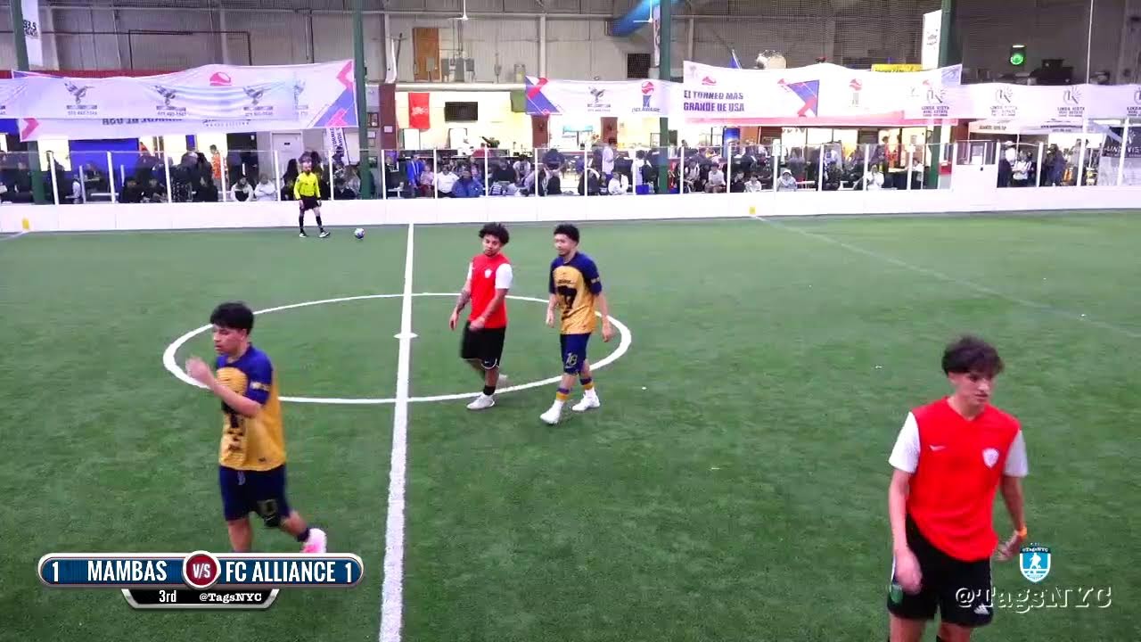 MAMBAS vs ALLIANCE FC  | DELAWARE SUPER CUP INDOOR 2025