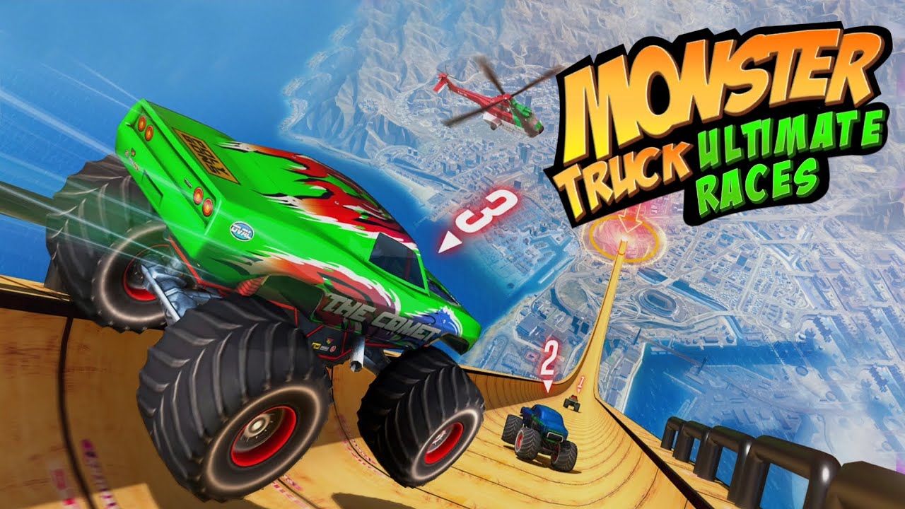 Monster Truck Ultimate Races Gameplay || Offline Gameplay 