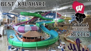 Kalahari Wisconsin Dells Review, Indoor and Outdoor Water Park | Best Kalahari Resort!