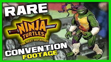 RARE Vintage 1997 Ninja Turtles Next Mutation NTTF Convention Footage