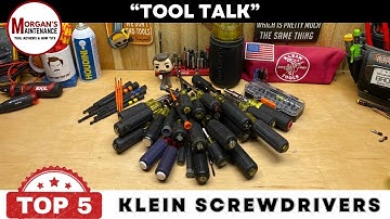TOP 5  Klein Screwdrivers - Does Your Favorite Make the List? #tools #klein #top5 #electrical
