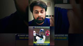 Kumar sangakkara was spotted wearing an india helmet. #KumarSangakkara #cricketnews #cricketlovers #