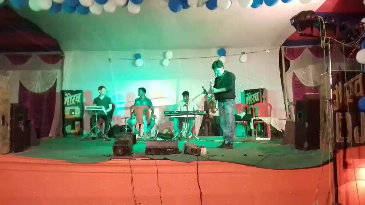 #Ae mere #hamsfar instrumental song by RST begusarai Gaurav sound ...