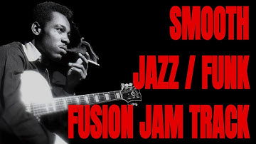 Smooth Jazz / Funk Fusion Jam | Play Along Guitar Backing Track (D Minor - 95 BPM)