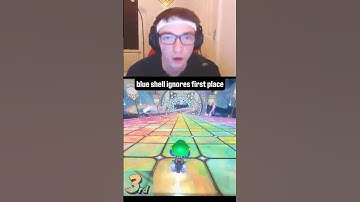 blue shell took off work #mariokart #mariokartworld #nintendo