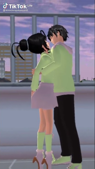 tik tok sakura school simulator romantis elica dan joshua#milk tea