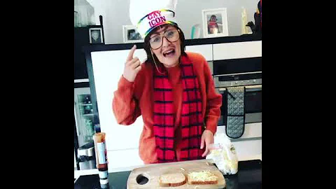 Olga does some cooking...