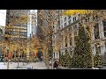 [4K] 🎄Walking Lower Manhattan in Christmas Season/Fri, NOV 27.2020