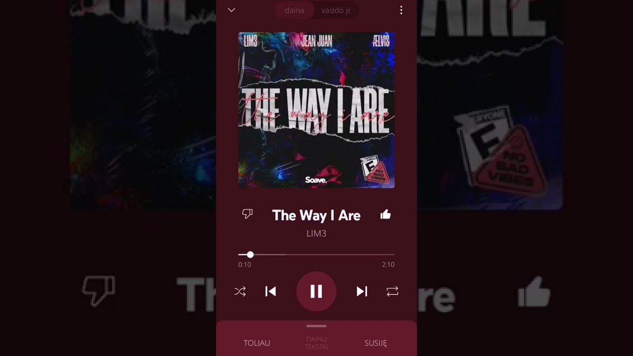 LIM3 Jean Juan aelvis The Way I are EQRIC Remix