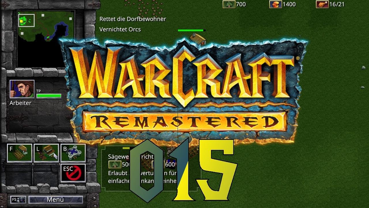 Let's Play WarCraft I Remastered 15 - Endlich können wir wirtschaften