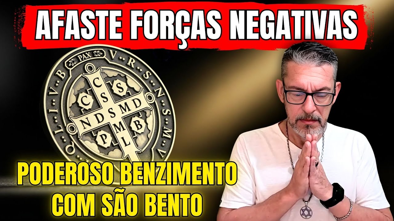 Banimento Forte com São Bento Contra Medo Noturno, Sombra e Energia Pesada