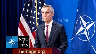 NATO Secretary General at the Heritage Foundation, 31 JAN 2024