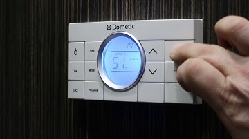 Dometic Thermostat Control in an Airstream International Signature