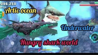 Hungry shark world#underwater shark#big and dangerous shark#Artic ocean#trending#games screenshot 5