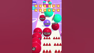 Ball Run 2048 - Gameplay Walkthrough Part 809C Infinity Mode New Best Record 4096AN (iOS, Android)