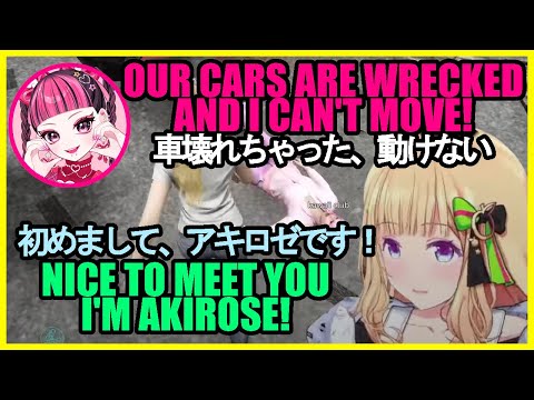 The most Akirose way to meet new people w/Kawakura, Kashiwa Neko, Kuga Leo (EN/JP)【GTA Madtown S2】