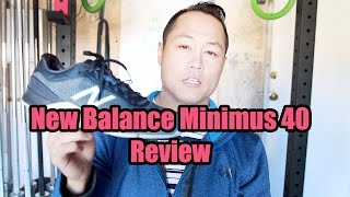 new balance minimus 40 trainer review