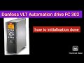🔵How to initialisation done of automation drive fc302