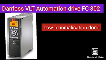 🔵How to initialisation done of automation drive  fc302