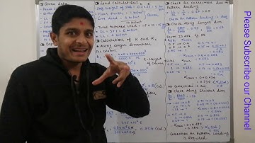 Example of Flat Slab | DRCS | GTU