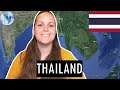 Zooming in on THAILAND | Geography of Thailand with Google Earth