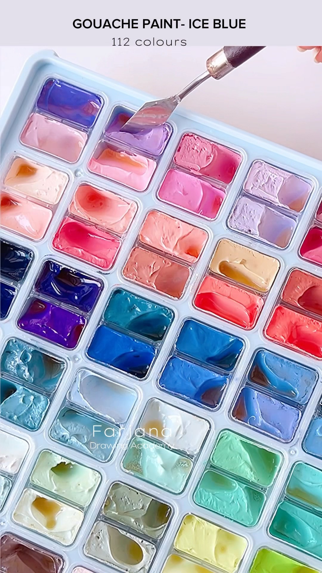 HIMI Gouache paint 112 colours #painting #art #shorts