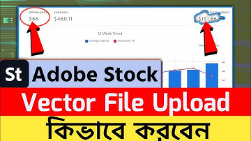 How to upload Vector file to adobe stock
