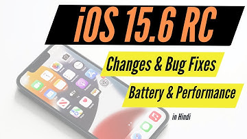 ios 15.6 rc I Changes & Bug Fixes in iOS 15.6 Release Candidate in Hindi I TechnoaddictsIndia