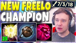 This champion is LITERALLY FREELO now.. ABUSE! - League of Legends