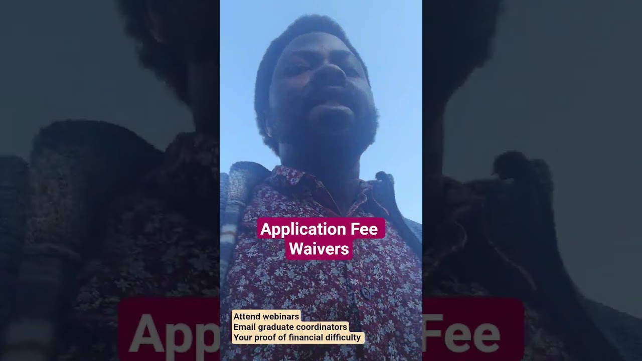 Освобождение от платы за подачу заявления