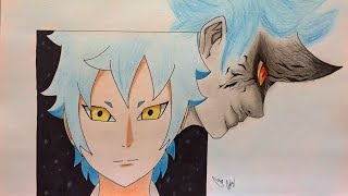 Mitsuki Sage Mode Boruto Speed Drawing