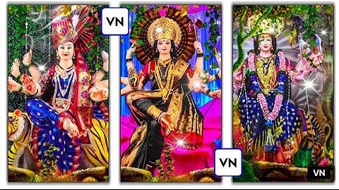 3D Navratri Video Editing Vn App || Durga Pooja WhatsApp Status Video Editing Tutorial Vnapp || edit