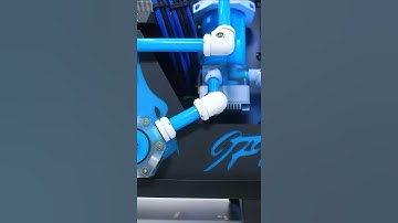 ULTIMATE $5000 Custom Water Cooled Gaming PC Build #shorts