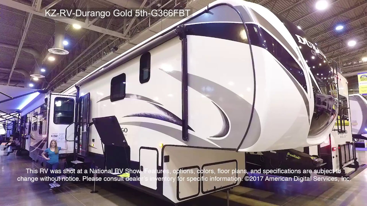 2017 KZ RV Durango Gold 5th G366FBT