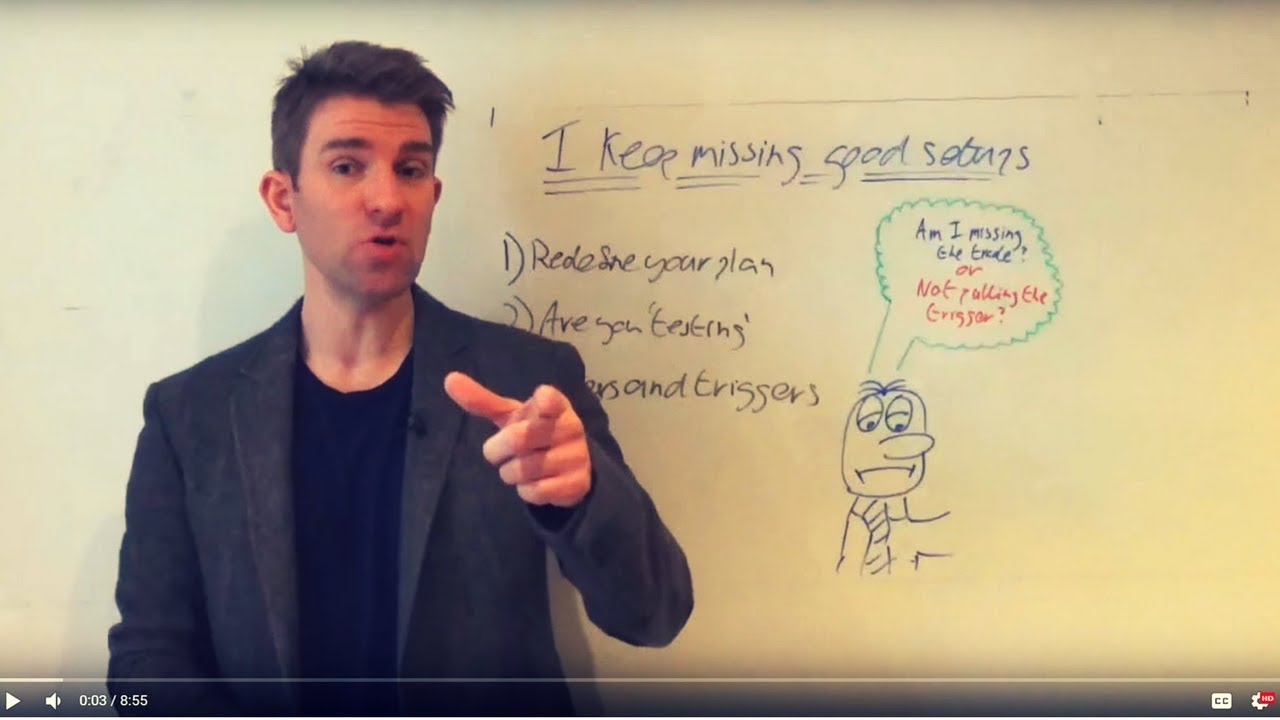 How to Deal with Missed Trading Opportunities!  Missing Good Trading Setups!? ☝