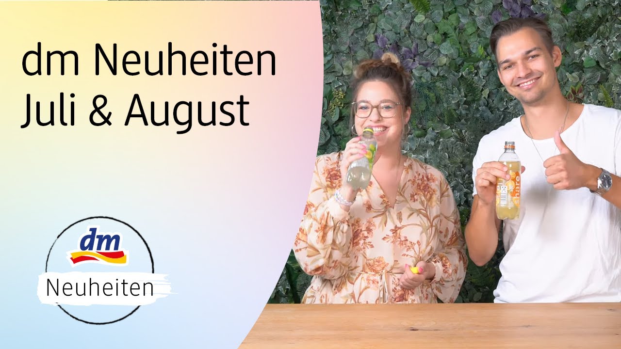 Diese Produkte sind neu! dm Neuheiten Juli / August 2022
