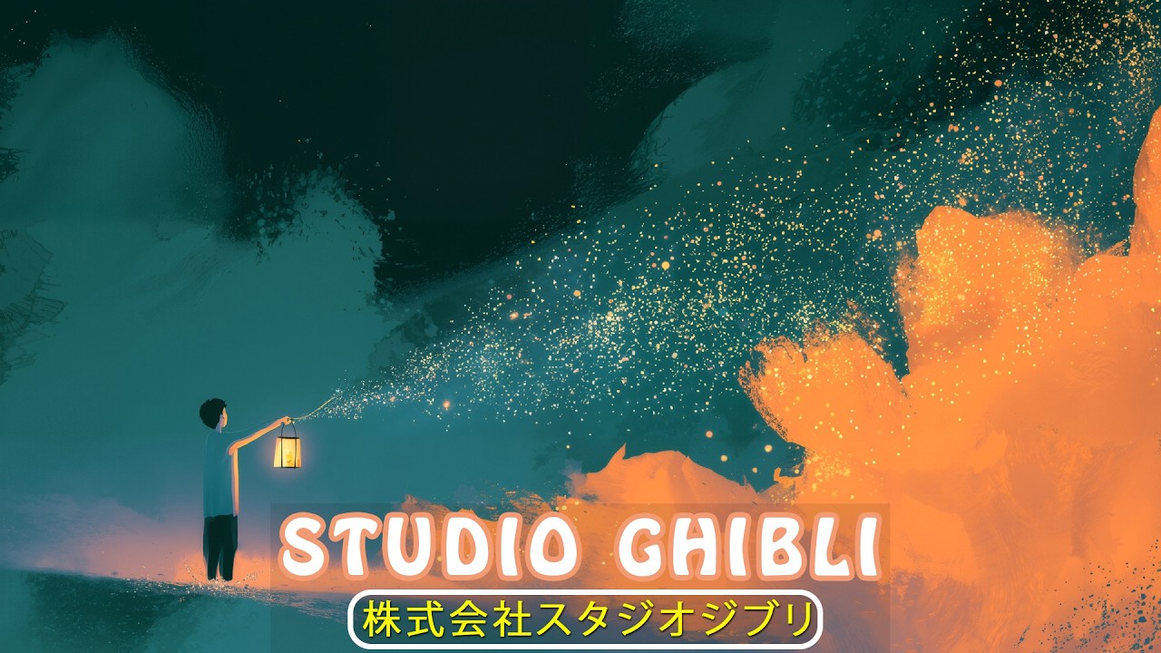 【Relaxing Ghibli】지브리의 베스트 피아노곡 🍀 지브리 메들리 피아노 💎 천과 치히로의 은폐, 이웃집 토토로, 하울의 움직이는 성, 천공의 성 라퓨타, 화수