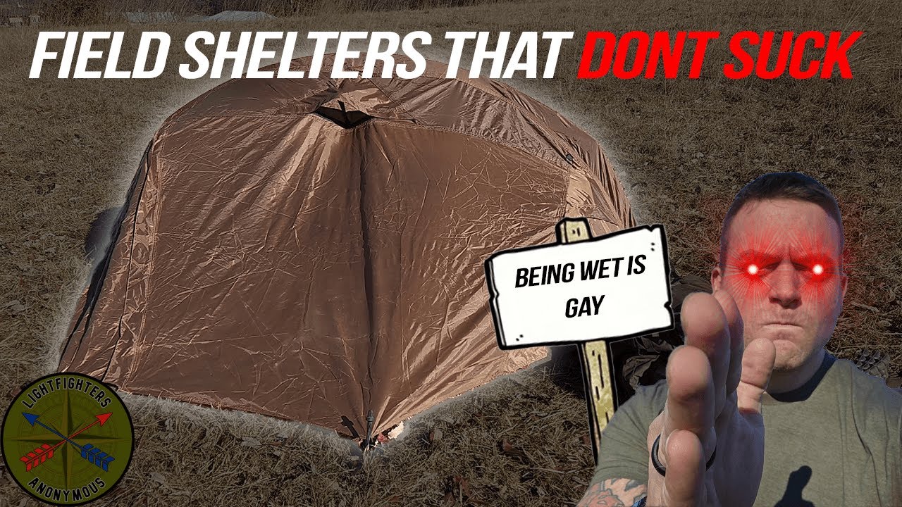 Полевые укрытия, которые не дадут вам заснуть в бою.