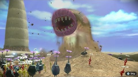 Pikmin 3 Deluxe Playthrough Part 4 (Big Trouble!)