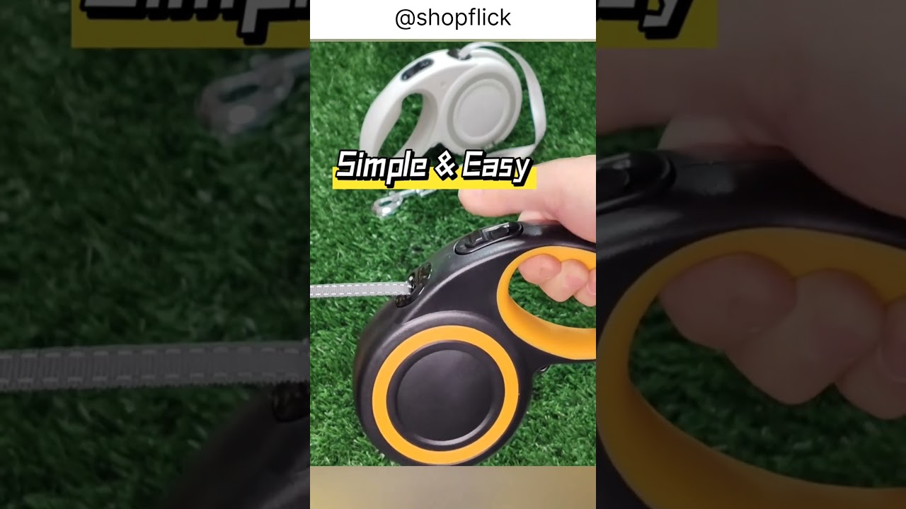 Premium Retractable Dog Leash. 