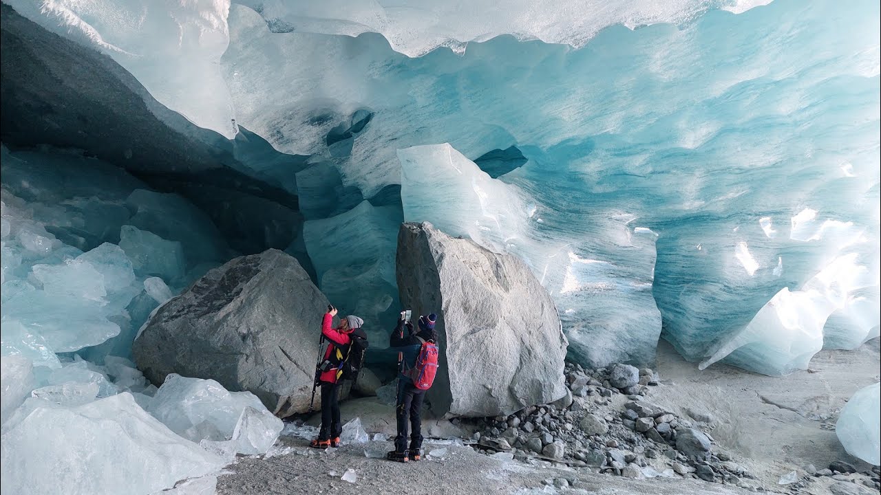 Caverne di ghiaccio del Morteratsch