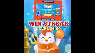 Shopee Bubble Level 86-90 Win Streak