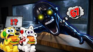 NEVER Work at the SCARY Burger NIGHT 67 Horror Kiosk! 😱 | Tyler & Snowi Roblox