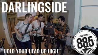 Darlingside || Live @ 885FM || "Hold Your Head Up High" chords