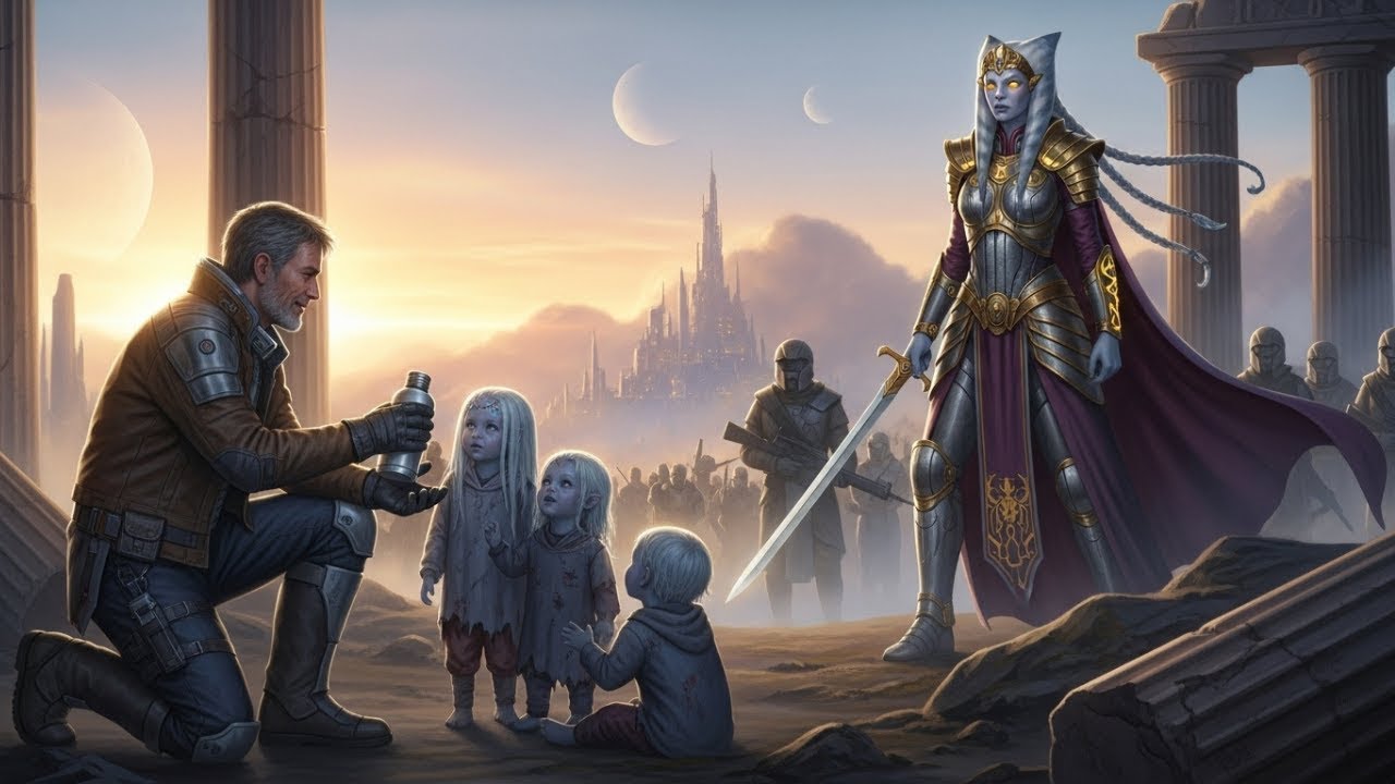 Er gab außerirdischen Kindern Wasser – ohne zu ahnen, dass ihre Mutter die wildeste Frau der .......