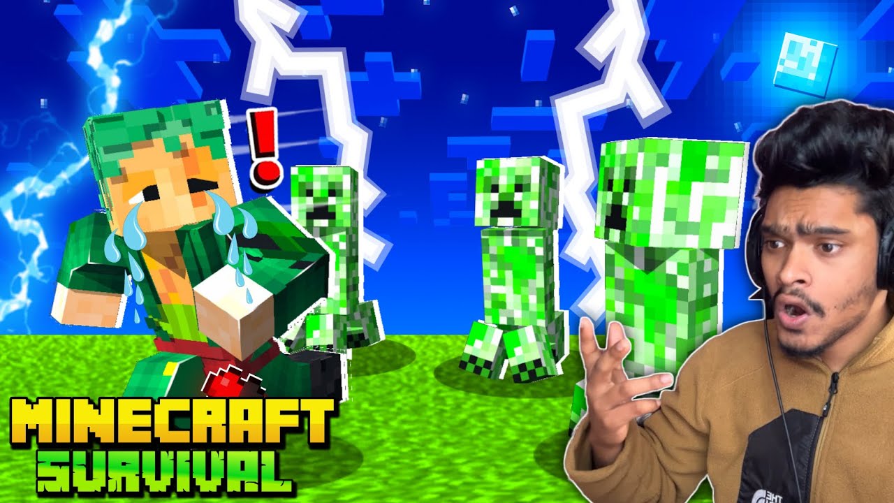 A great Start To A New Adventure 😭 || Minecraft Survival - YouTube
